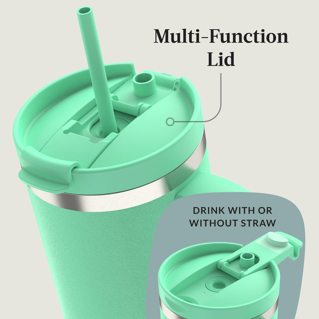 Contigo Streeterville 30oz Tumbler, Stainless Steel Vacuum Insulated, Leak-Proof, Cold for 29 Hours, Fits in cupholders, Licorice