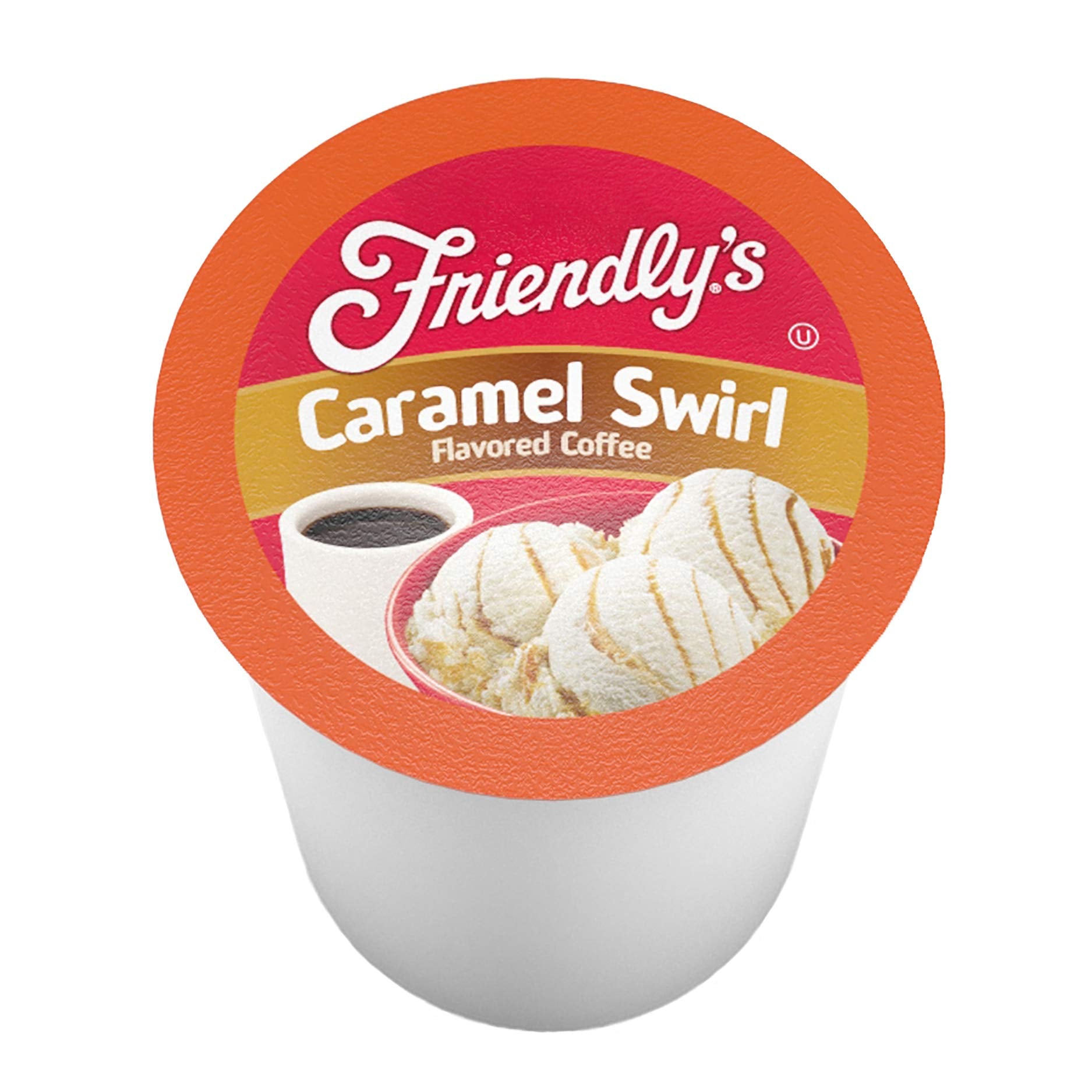 Friendly's Coffee Pods Assorted Flavored Ice Cream Variety Pack Compatible with Keurig K Cup Brewers, Assorted Variety Pack, 40 Count (Pack of 1)