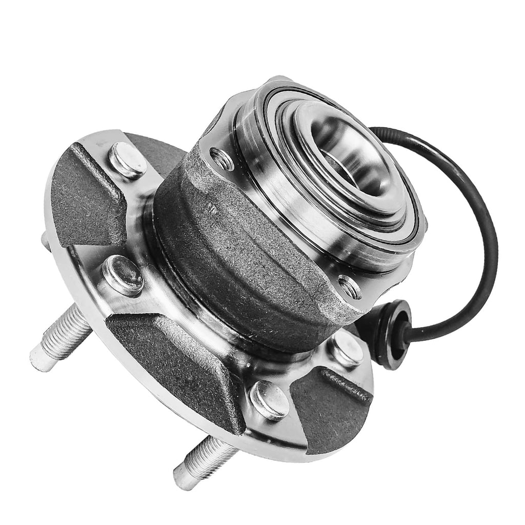 Detroit Axle - 4WD Front Wheel Bearing Hubs for Toyota 4Runner FJ Cruiser Tacoma Lexus GX460 GX470, Replacement Wheel Bearings and Hub Assembly Set, Pair Hubs