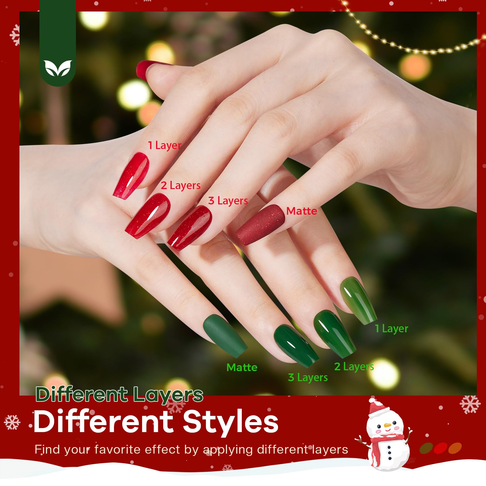 Morovan 15 Bright Color 0.27oz Air Quick Dry Long Lasting Nail Polish Gift Set for Women