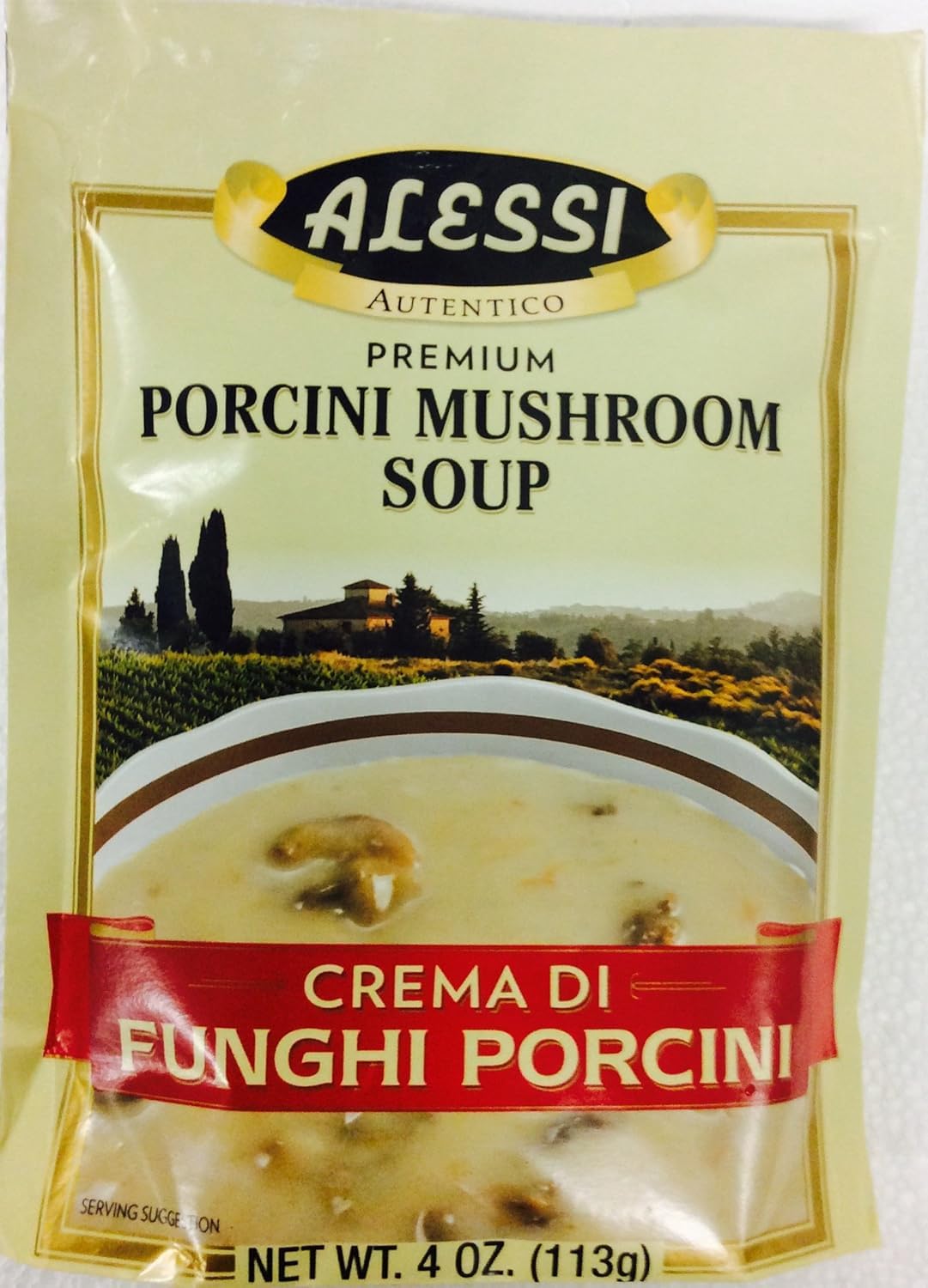 Alessi Autentico Premium Soups, Traditional Flavors, 6oz (Chicken Noodle, Pack of 6)