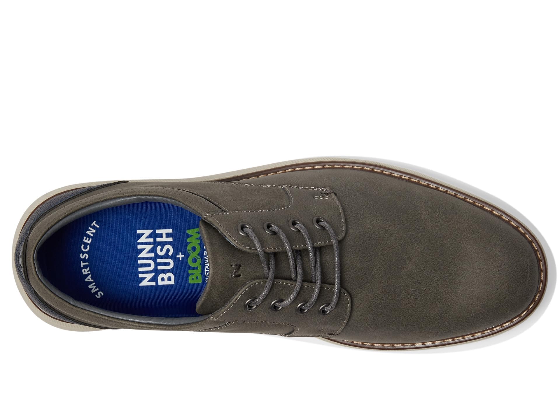 Nunn Bush Chase 2.0 Casual Plain Toe Oxford Contemporary Lace-Up
