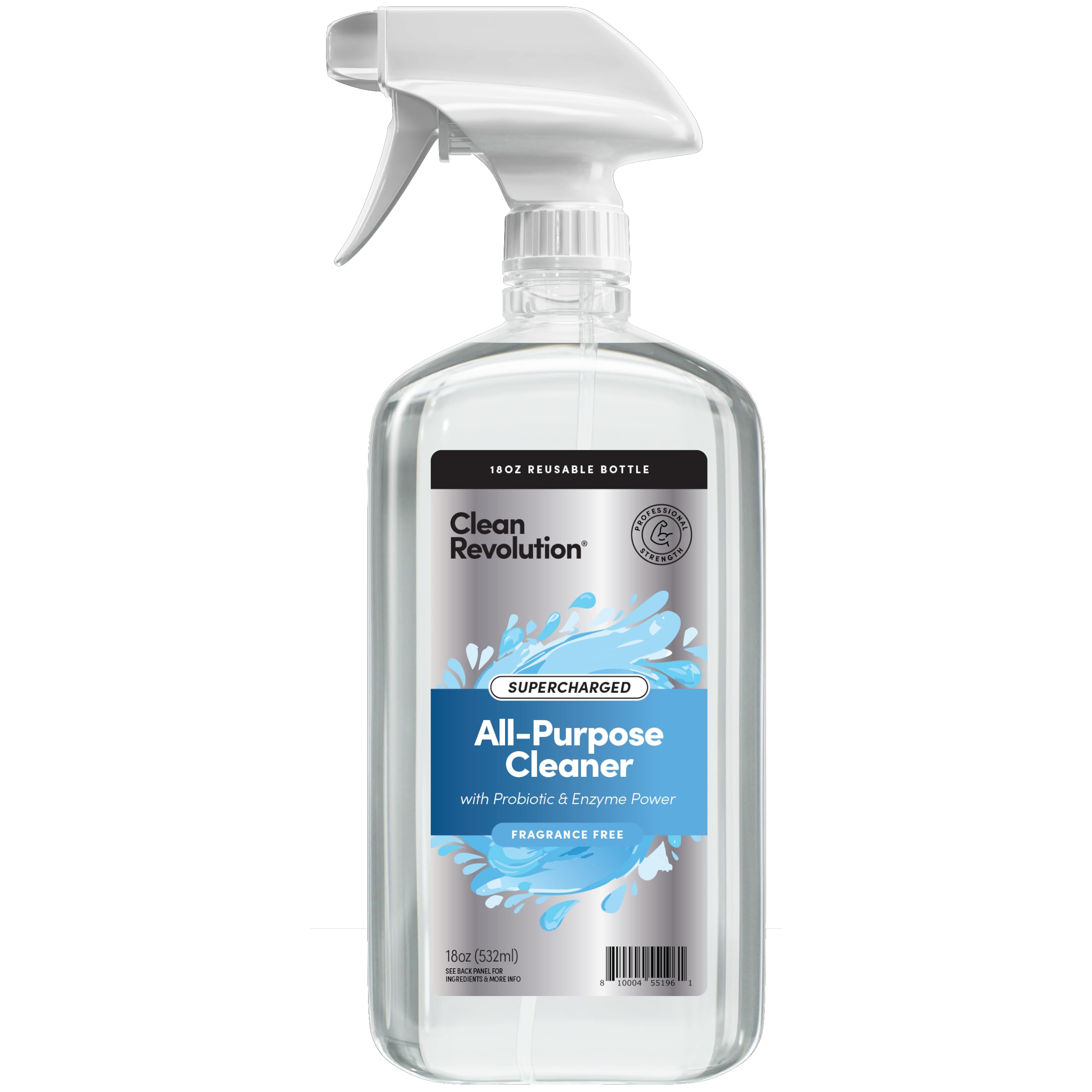Clean Revolution Multi Surface Cleaner Refill Supply, Non-Toxic, Eco-Friendly & Plant-Based, Ready to Use, Dreamy Citrus, 128 Fl Oz (1 Gallon)