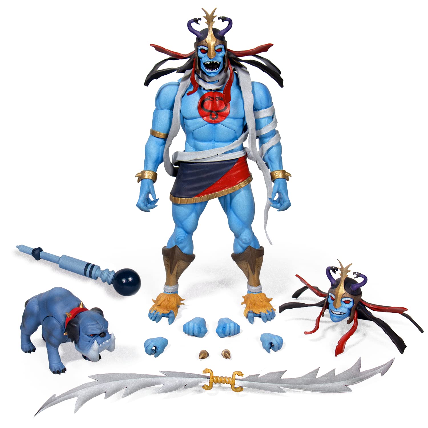 Super7 ULTIMATES! Thundercats Ghost Jaga - 7" Thundercats Action Figure with Accessories - Classic Cartoon Collectibles and Retro Toys