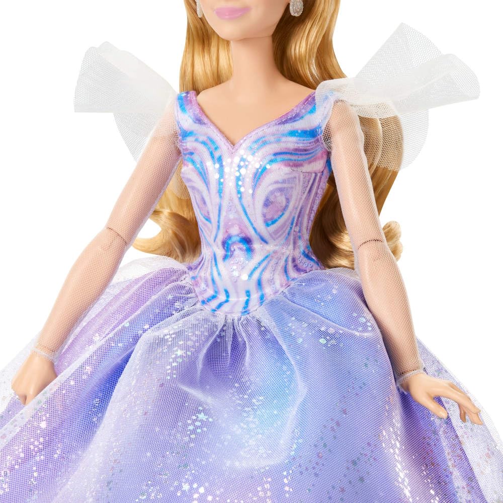Mattel Universal Pictures Wicked: Muñeca de moda Elphaba For Good de lujo con atuendo extraíble y 4 accesorios, inspirada en la película