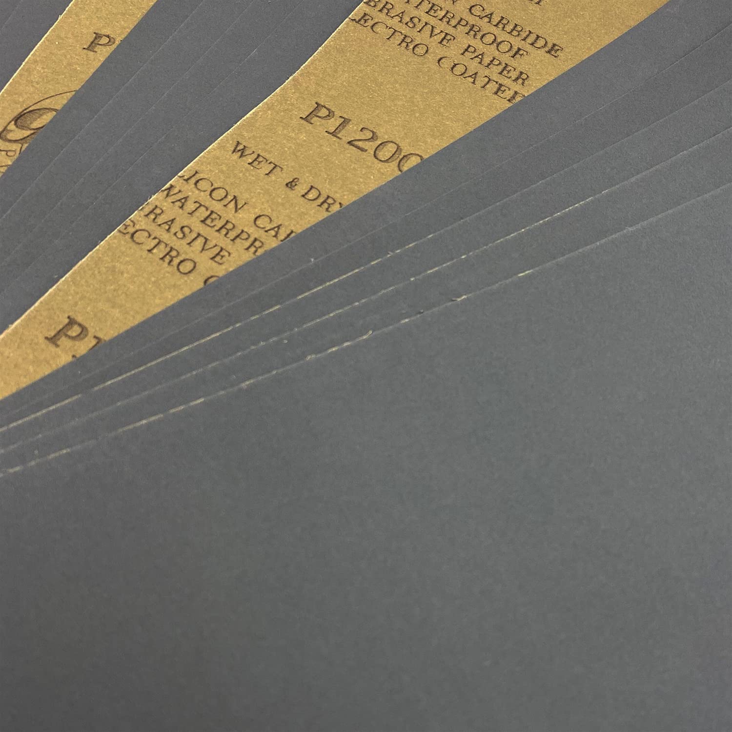 80 Grit Wet Dry Sandpaper, 9 x 11 Inch Sanding Sheets, 10PCS Premium Silicon Carbide Sand Paper for Wood Metal Ceramic or Auto Polishing and Scratches Removing