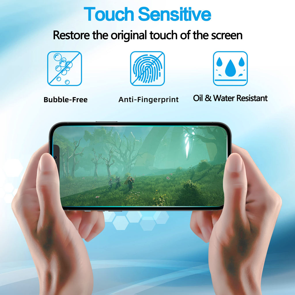 WHPXJY Privacy Screen Protector for iPhone 11 Pro Max & iPhone Xs Max (2 Pack), Tempered Glass Film with 28° Privacy Protection, Anti-Scratch, Easy Installation, Bubble-Free (Not for iPhone 11)
