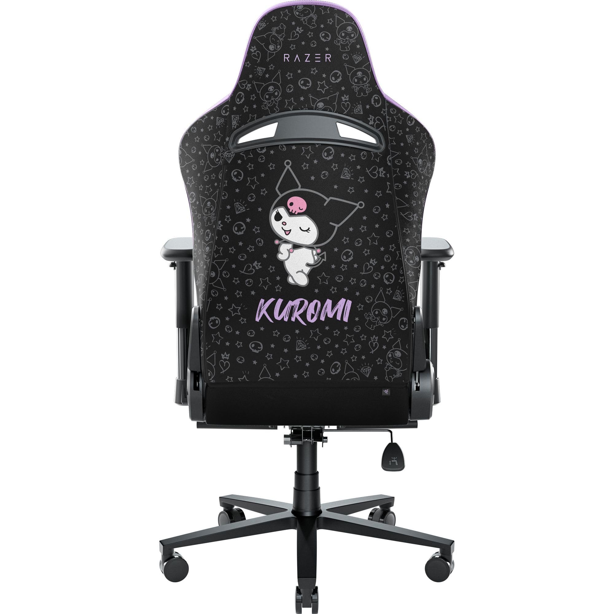 Razer Enki X Essential Gaming Chair: All-Day Comfort - Built-in Lumbar Arch - Optimized Cushion Density - Dual-Textured, Eco-Friendly Synthetic Leather - Adjustable 152-degree Recline - Black