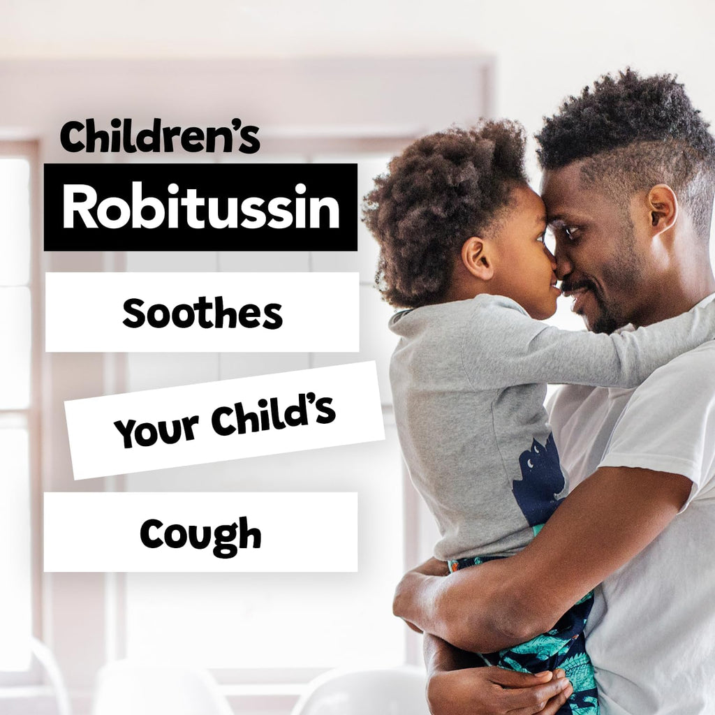 Children's Robitussin DM Day and Night Cough Relief Value Pack, Cough Medicine, Grape/Fruit Punch Flavor - 4 Fl Oz x 2