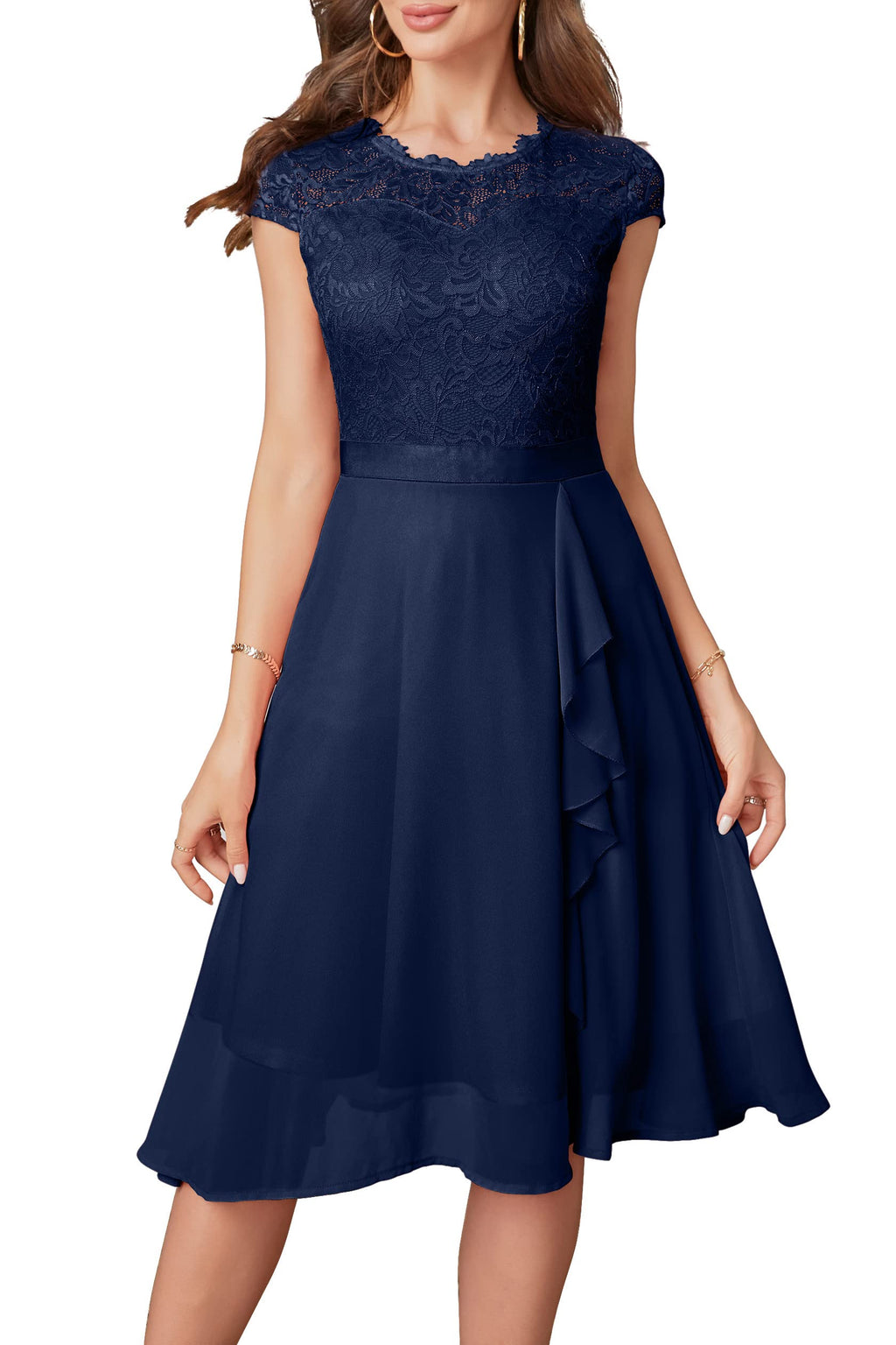 Women's Cocktail Dresses for Women Evening Party, Tea Party Dress for Women 2025 Wedding Guest Dress Prom Semi Formal Dress