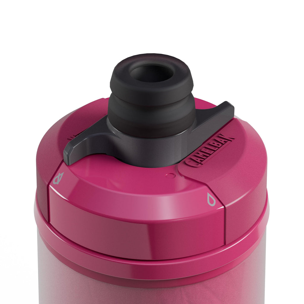 CamelBak Podium Chill Insulated Bike Squeeze Water Bottle, Cold Retention for Cycling, 24oz, Reflective Ghost
