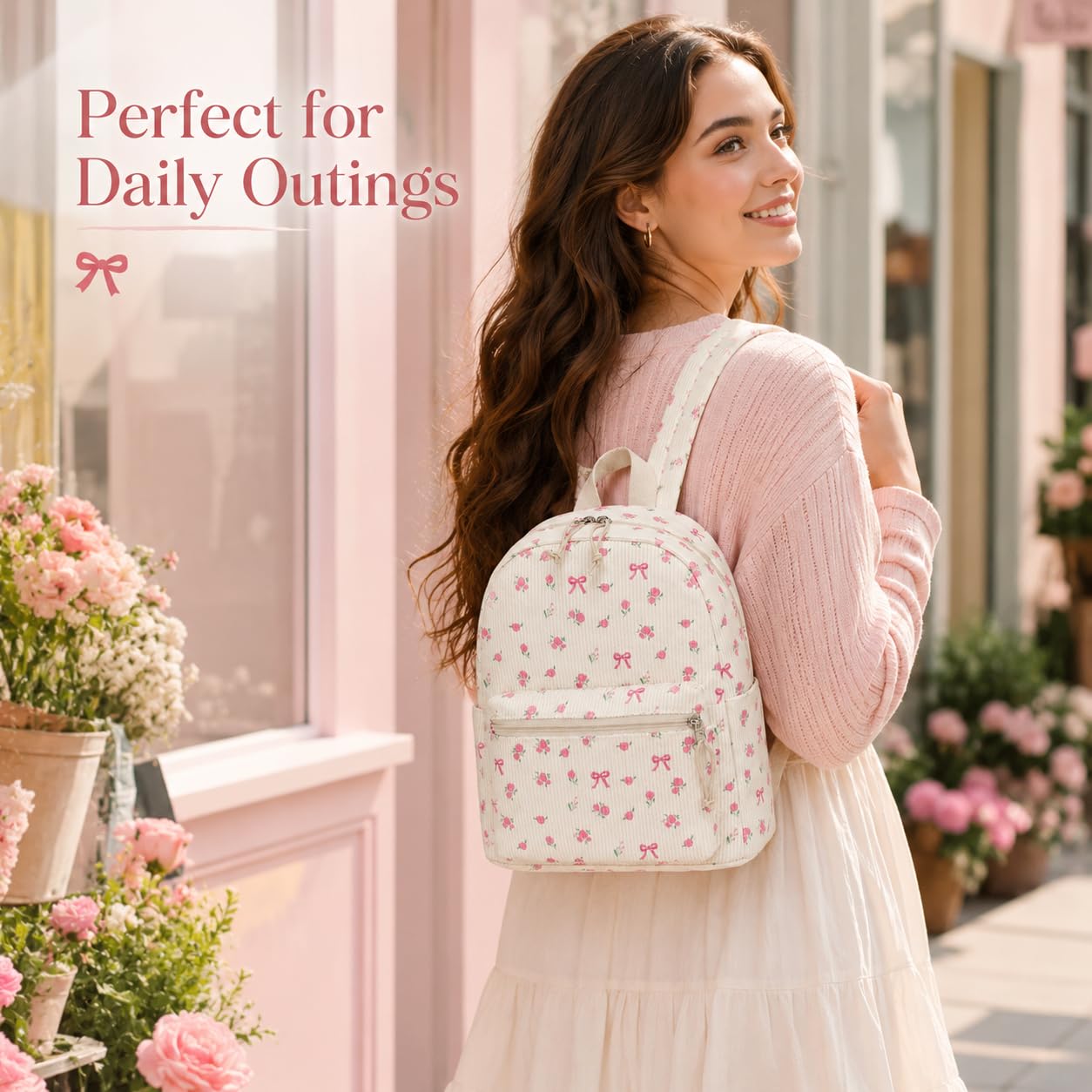 BTOOP Mini Backpack Women Girls Water-resistant Small Backpack Purse Shoulder Bag for Womens Adult Kids School Travel