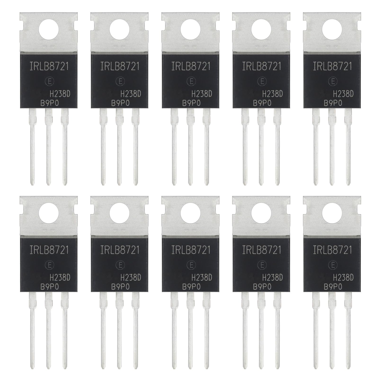 2N2222 2N2222A Amplifier Transistors NPN Silicon Transistor TO-92 60V 800mA (Pack of 200pcs)