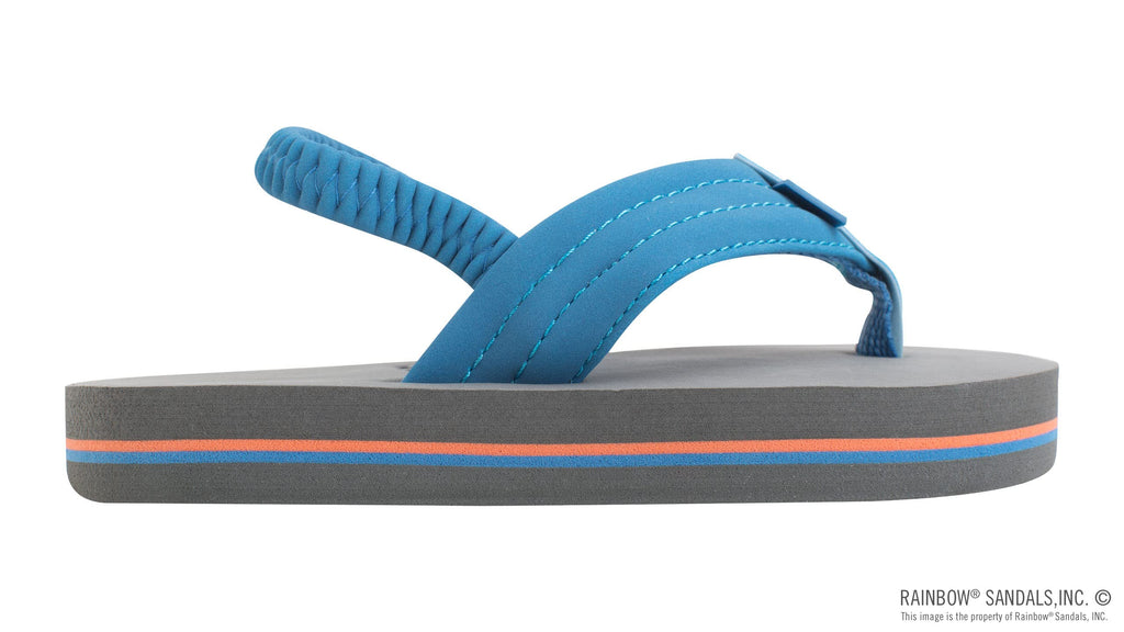 Rainbow Sandals Kid's Grombow's Soft Top Rubber w/Neoprene Strap and Backstrap