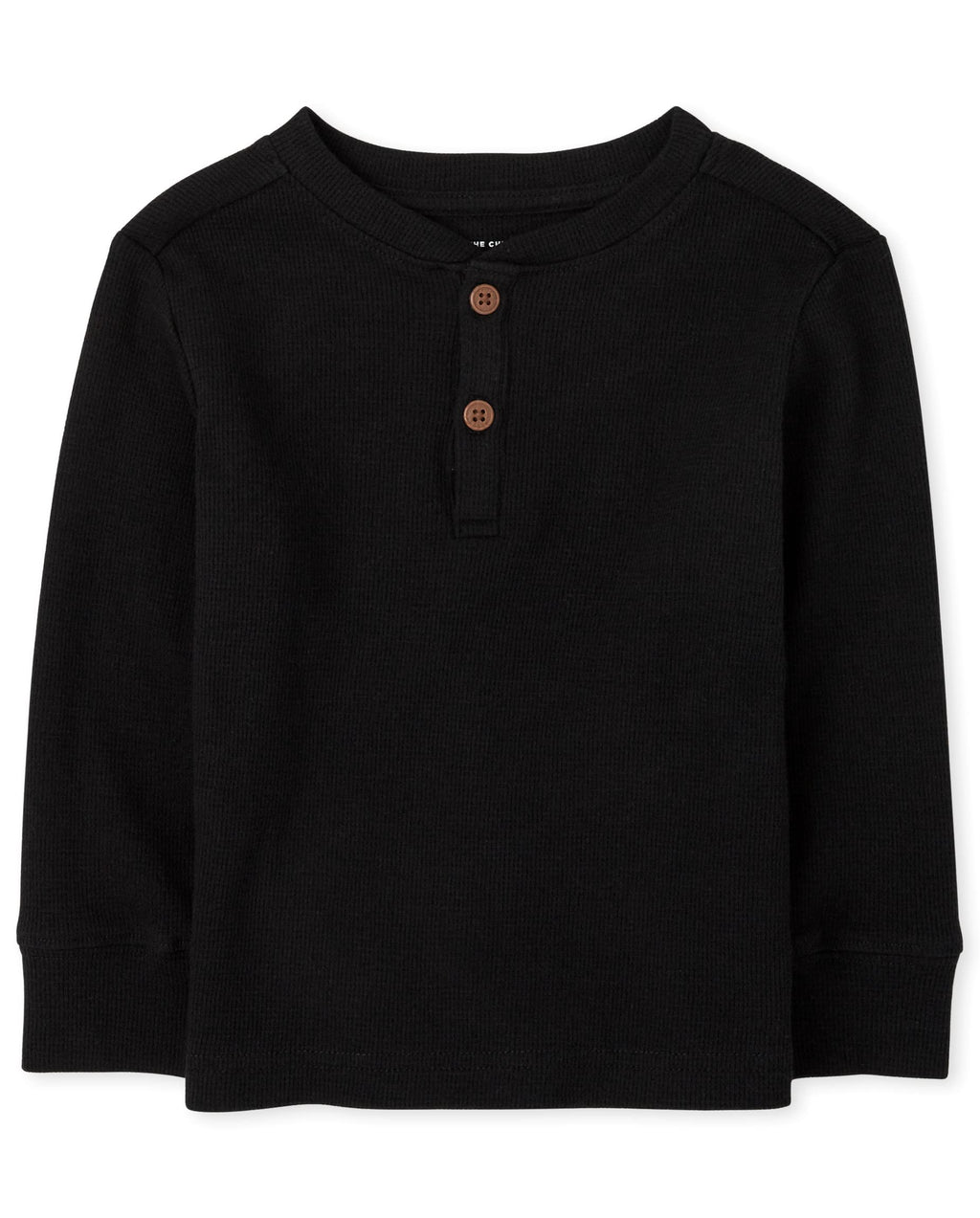 The Children's Place Boys and Toddler Long Sleeve Thermal Henley Shirt