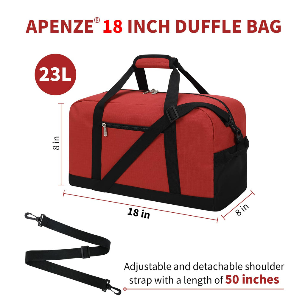 Apenze Small Gym Bag Carry On Bag - 12 in Mini Duffle Bag Lightweight for Overnight Travel(Camouflage)