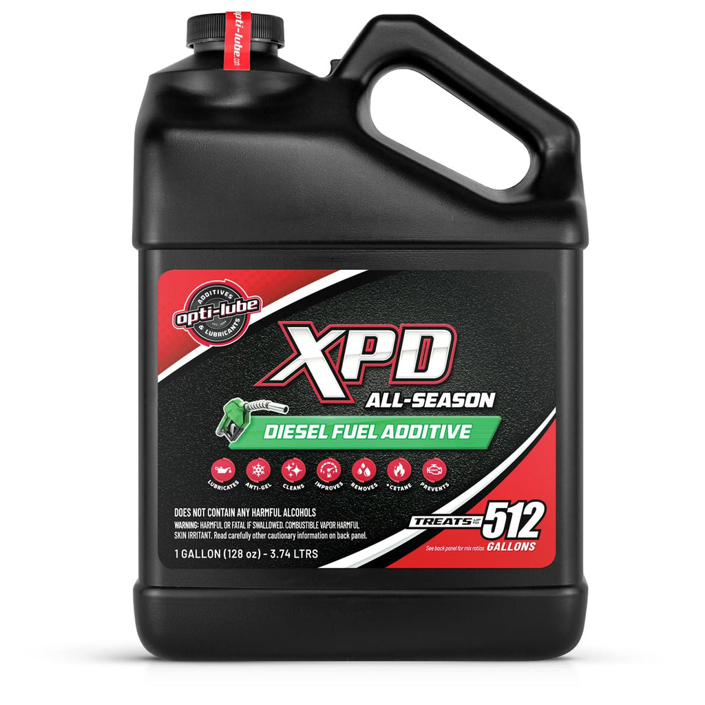 Opti-Lube XPD All-Season Diesel Fuel Additive - Gallon (1 Gallon (Treats 512 Gallons))