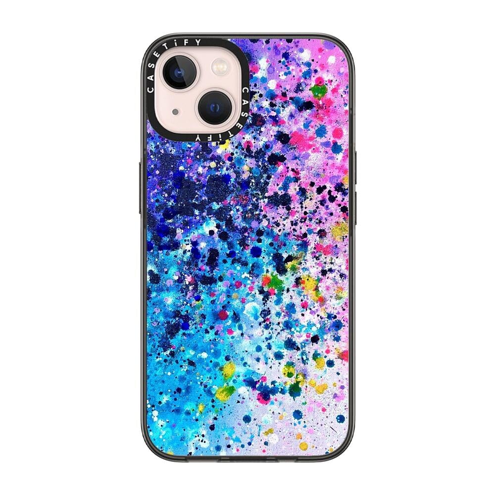 CASETiFY Compact Case for iPhone 13 [Lightweight / 4 ft. 2X Military Grade Drop Protection/Slim] - #1 Mom - Clear Black