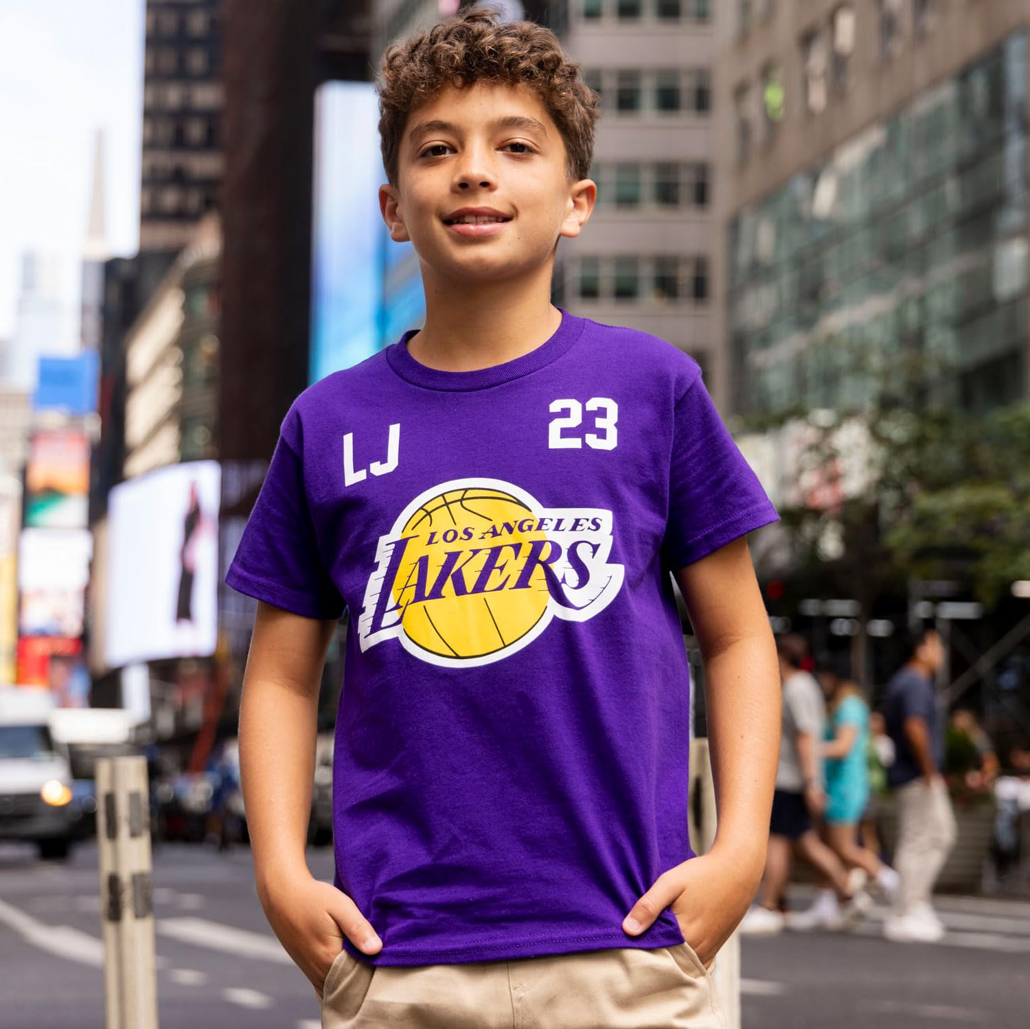 Ultra Game Boys NBA Official Standard Super Soft Fly High Players T-Shirt