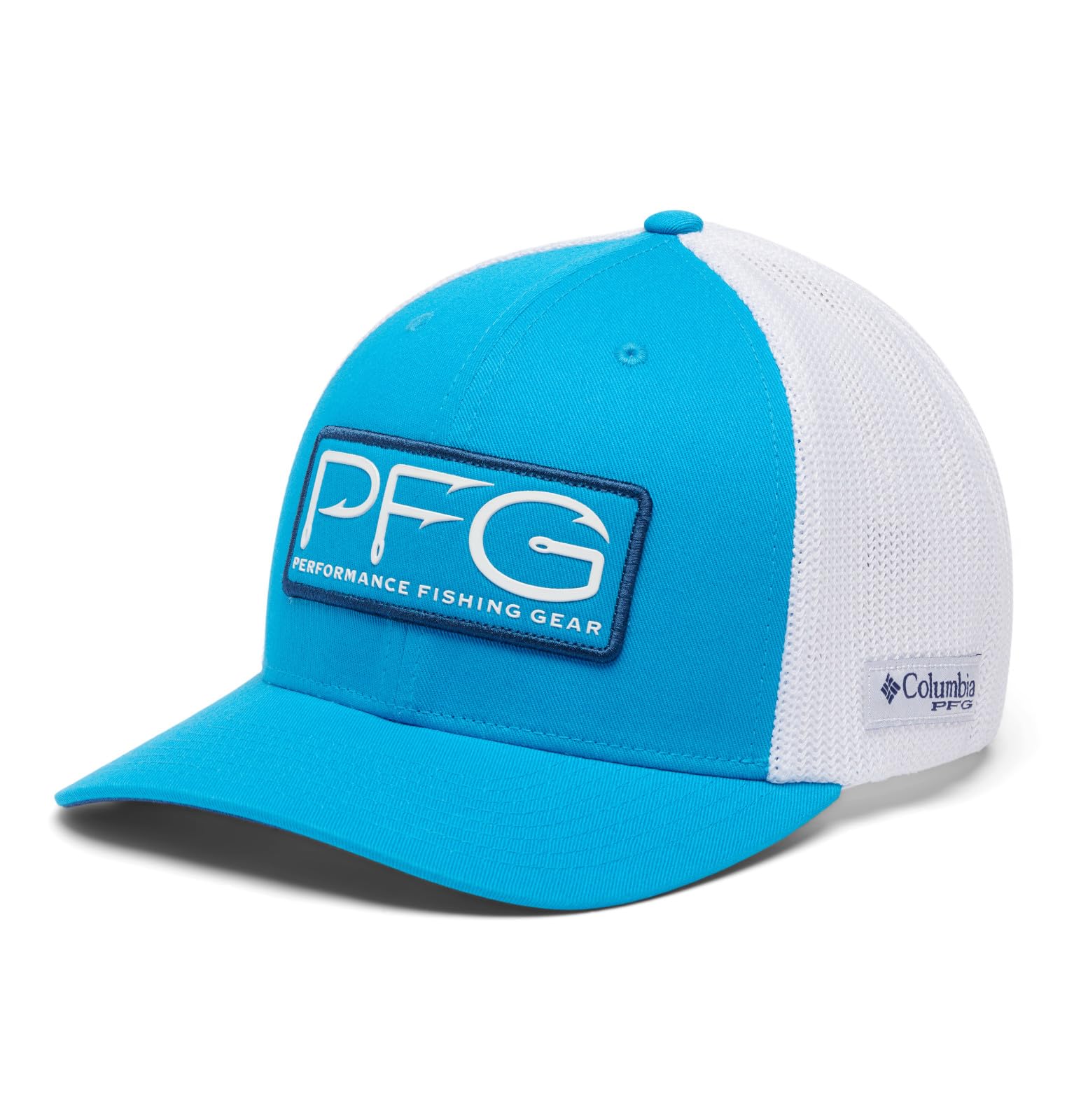 Columbia Unisex Adult PFG Logo Mesh Ball Cap