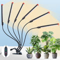 FECiDA Gamechanger 2026 36 Watt Power Draw, NO Need Adapter, 4Head Strong Clip Grow Lights for Indoor Plants with 4/8/12/16/20H Timer, LED Plant Growing Lamps for Houseplants, Bonsai, Seed Starting