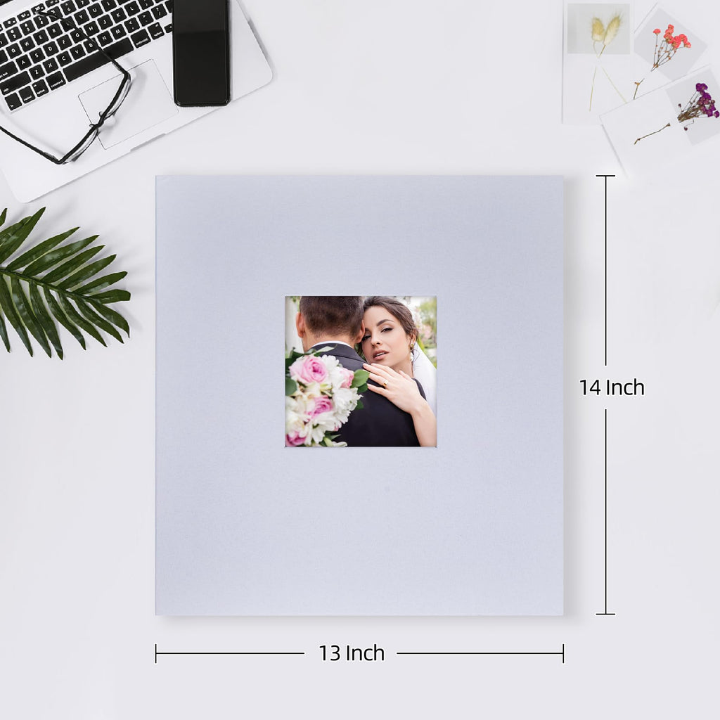 Mublalbum Small Photo Album 4x6 100 Photos Linen Cover Picture Book with Horizontal Pockets for Wedding Family Anniversary and Baby (Beige)