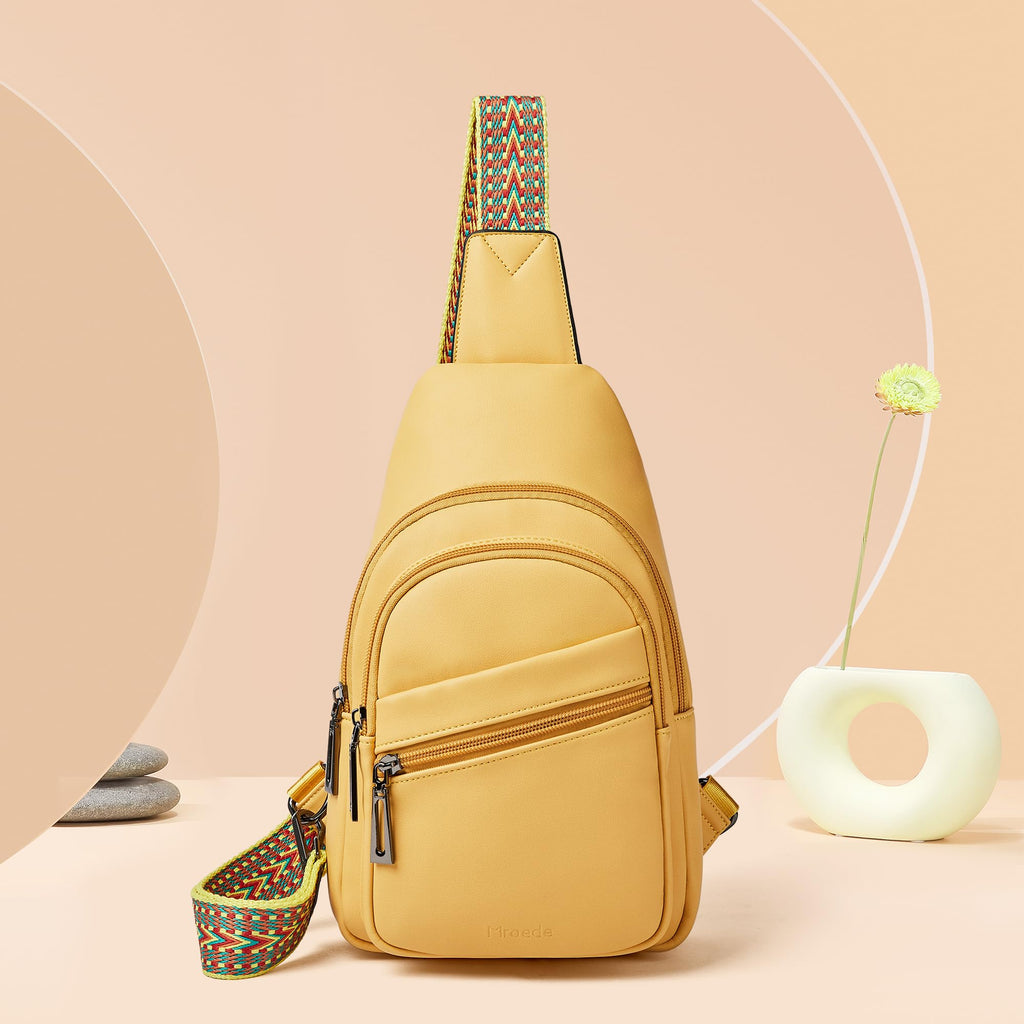 Sling Bag Crossbody Bags for Women Small Cross Body Bag Fanny Packs Chest Sling Purse for Daily Travel Leisure Sport