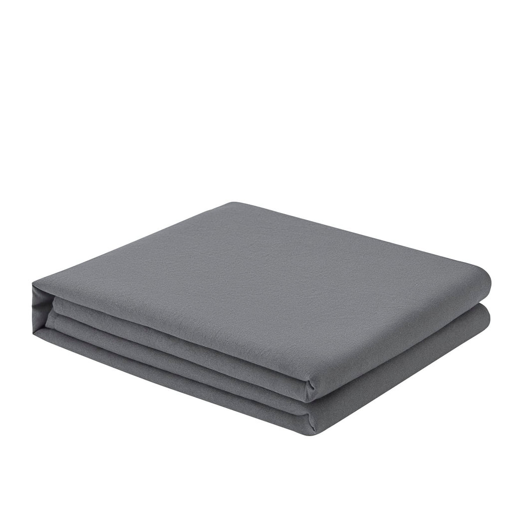 FreshCulture Twin XL Flat Sheet - Hotel Quality Twin XL Flat Sheet Only - Brushed Microfiber Top Sheet - Ultra Soft & Breathable - Wrinkle-Free - Easy Care - Single Flat Sheet (Twin XL, Beige)