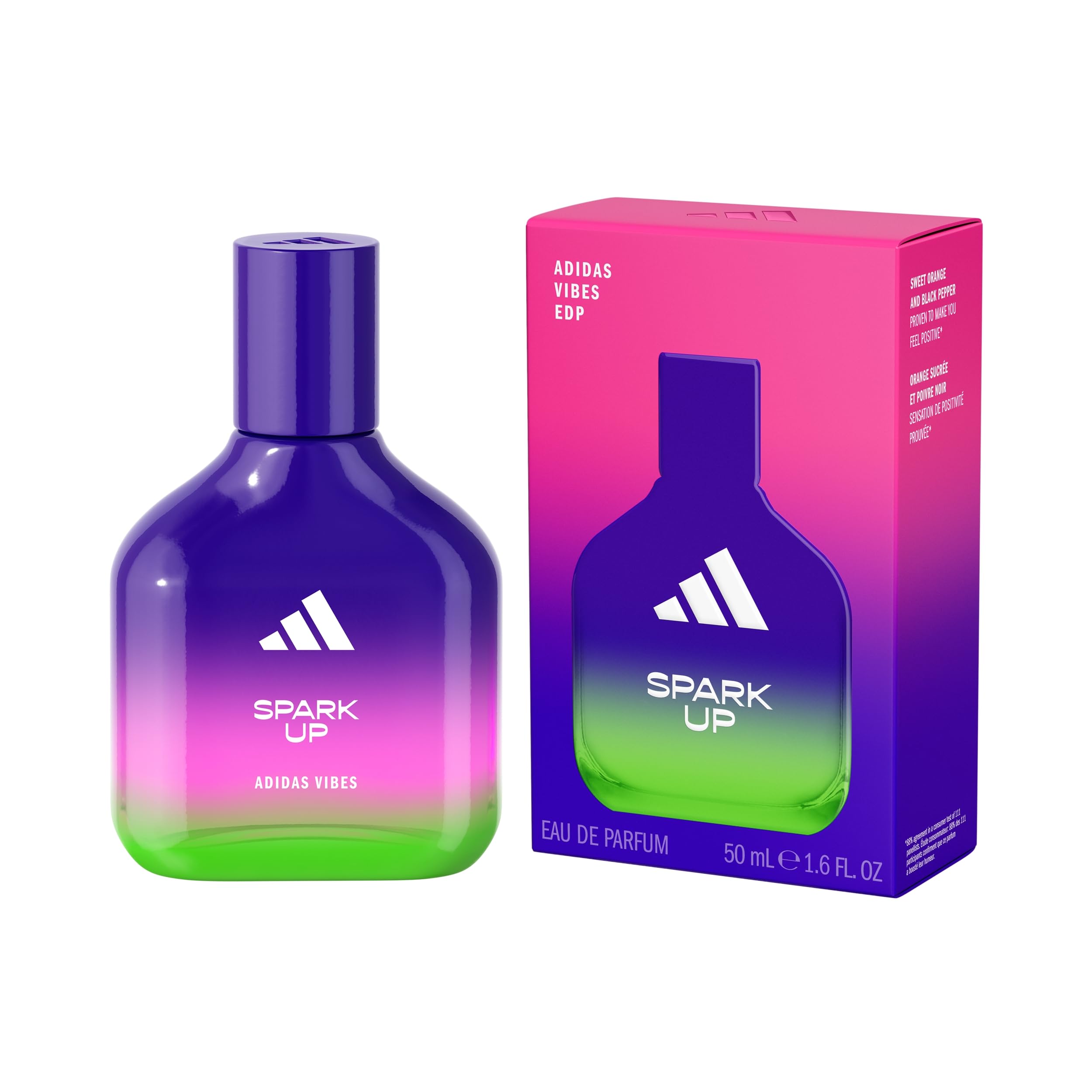 adidas Vibes Chill Zone Fragrance Hair & Body Mist for Women, Mood-Boosting, Notes of Lavender & Vanilla, For Any Occasion, 7.9oz