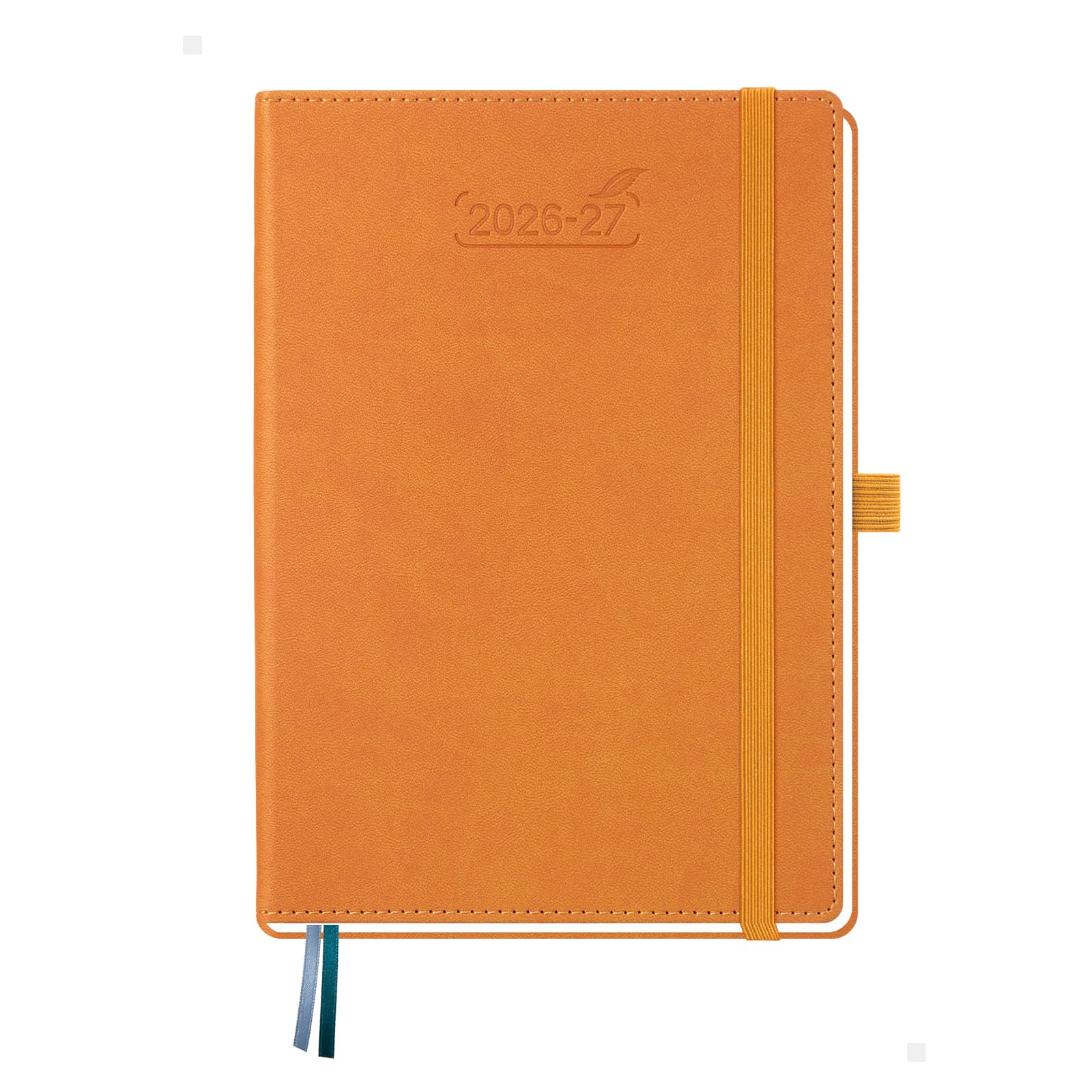 BEZEND Pocket Planner 2026-2027 Weekly and Monthly (3.5" x 6") 18 Months Small Academic Calendar (Jul 26-Dec 27) Ideal for Students, Work & Home, Storage Pocket, PU Leather Hardcover -Black
