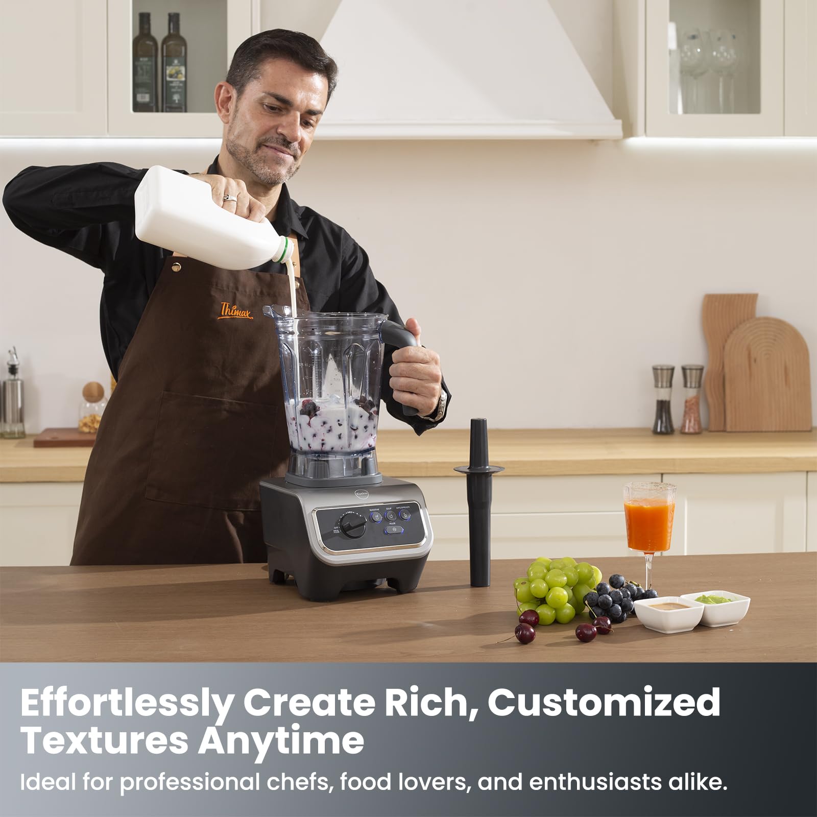 iCucina Smoothie Blender, Personal Blender for Shakes and Smoothies, 700W Pulse Technology Single Serve Blenders with 2 x 28oz Protable Cups for Ice Crush, Frozen Fruit Drinks