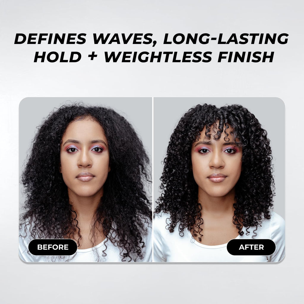 XMONDO Hair Wavetech Extra Hold Wave Foam - Vegan Formula with Pro-Vitamin B5 and Anti-Frizz Nutrients to Fight Static, Control Frizz, and Enhance Your Wavy Hair, 6.7 Fl Oz, 1-Pack