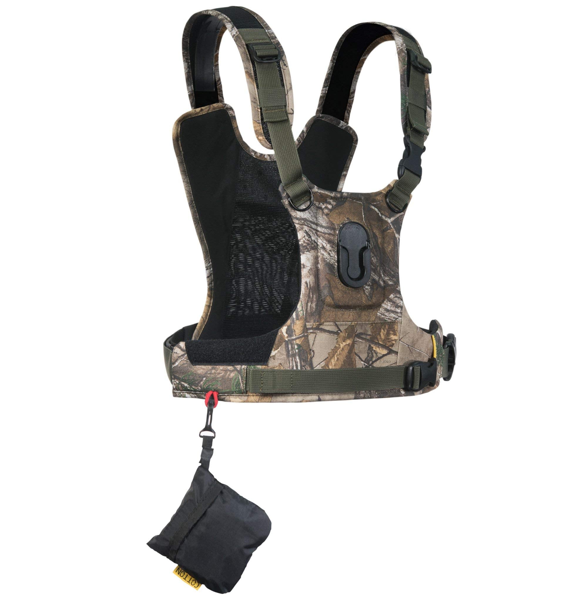 Cotton Carrier CCS G3 Camera Harness System for One Camera, Camo, 1 Camera