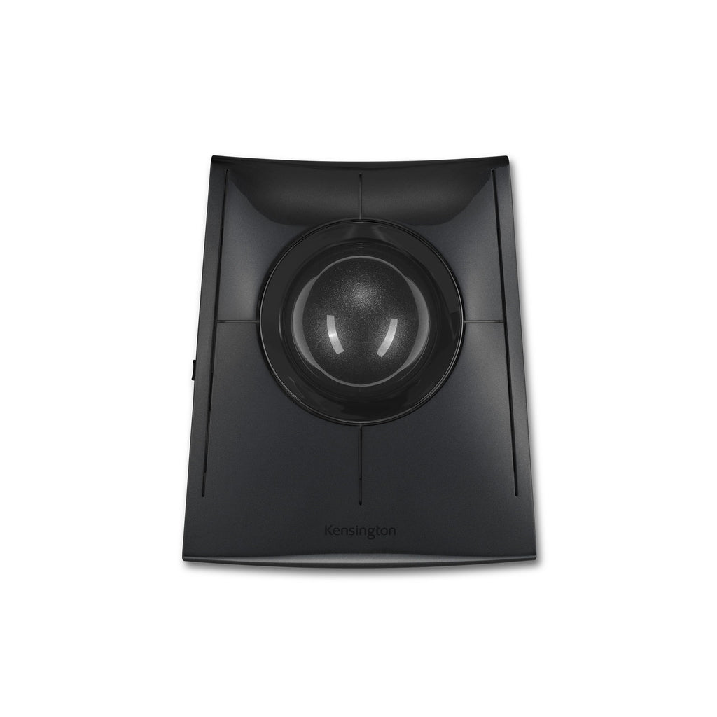 Kensington SlimBlade™ Pro Wireless Trackball, Rechargeable Battery, Bluetooth 2.4GHz Connection Options Black/Gray (K72085WW)