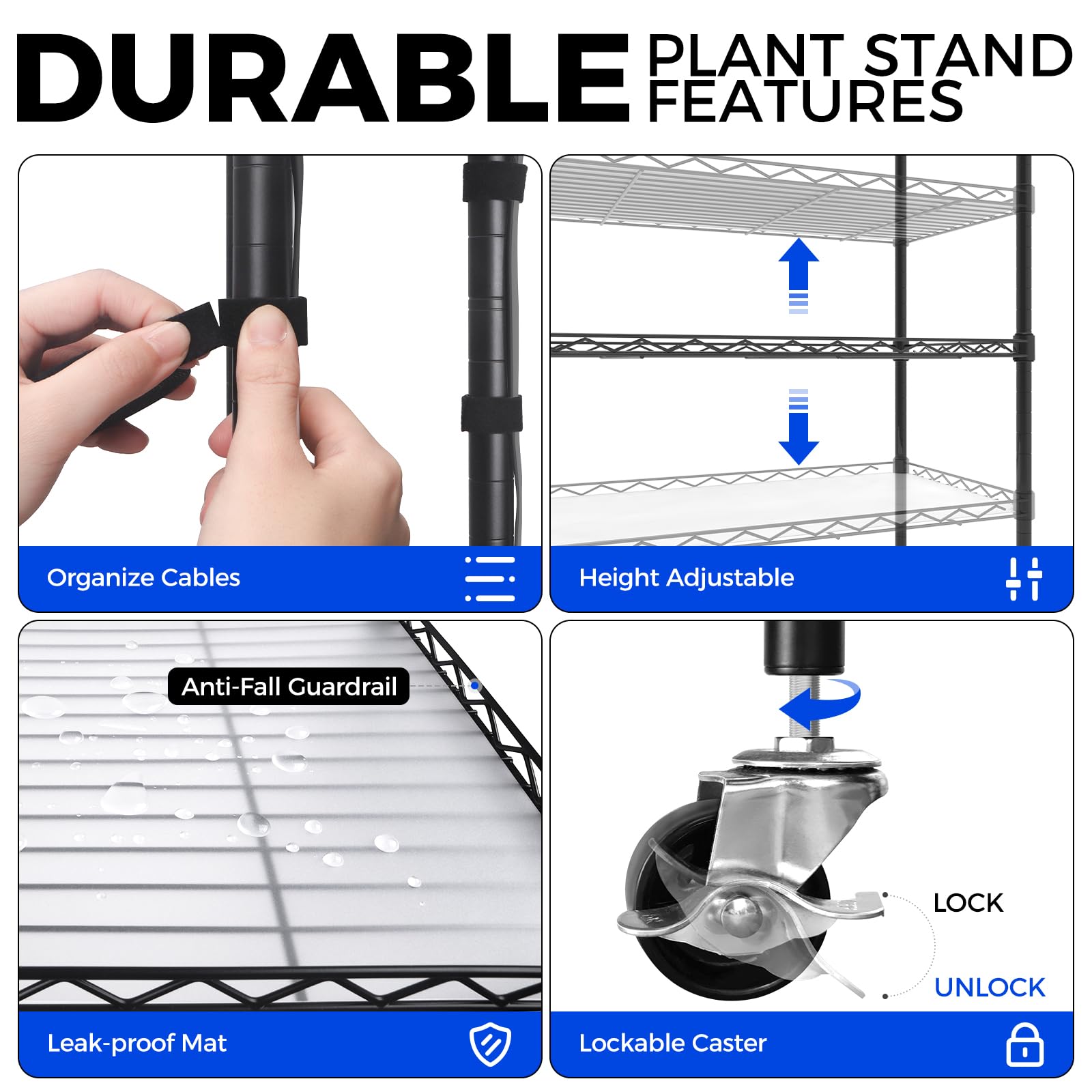 Barrina Indoor Greenhouse with Grow Light, with 40W Seed Starting LED Indoor Plant Light, Portable Mini Greenhouse with Timer for Seed Starter Tray, Seedling, Sprouting, Microgreens, 23x23x23IN