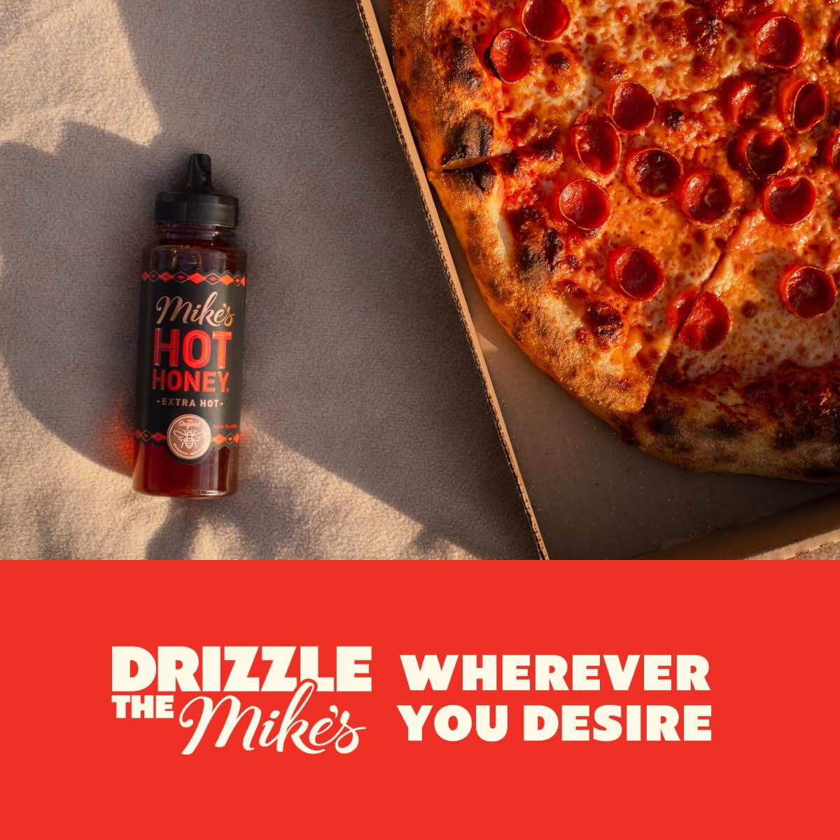 Mike's Hot Honey, Extra Hot, America's #1 Brand of Hot Honey, Spicy Honey Infused with Chili Peppers, Sweet Heat, Perfect for Hot Sauce Lovers (10oz Bottle, 1 Pack)