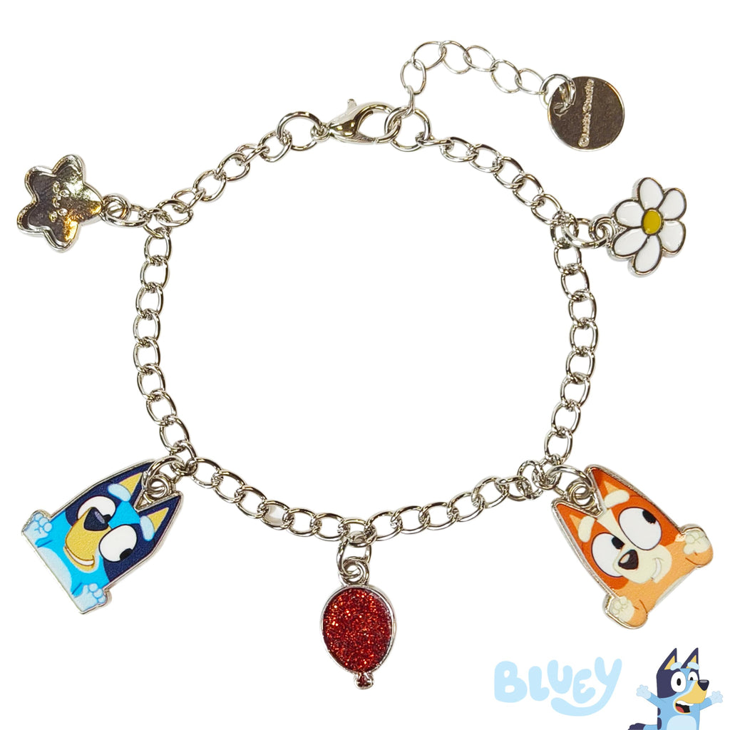 LUV HER 7" Minecraft Bracelet with 4 Metal Charms - Minecraft -Ages 3+