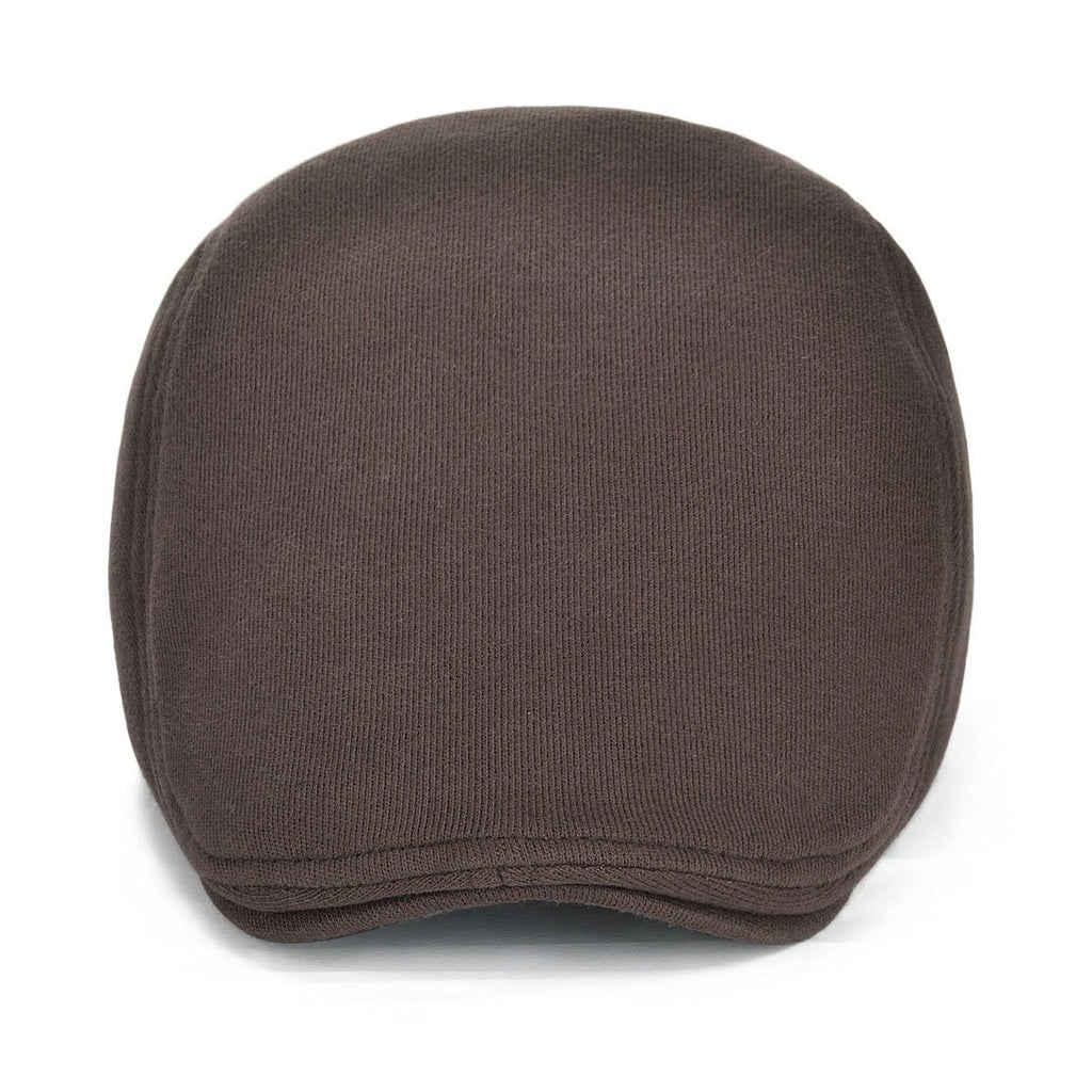FEINION Men Cotton Newsboy Cap Soft Fit Cabbie Hat