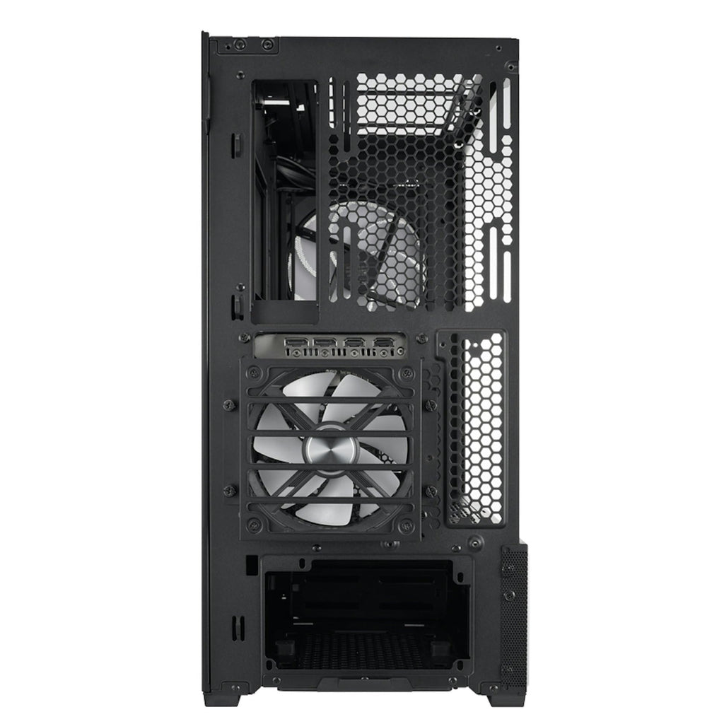 LIAN LI LANCOOL 207 Compact ATX RGB Gaming Computer Case, Airflow Optimized Mesh Panels Tower Chassis w/ 2x140mm ARGB,2x120mm PWM Fans Pre-Installed, USB Type-C Port, Tempered Glass Side Panel (Black)