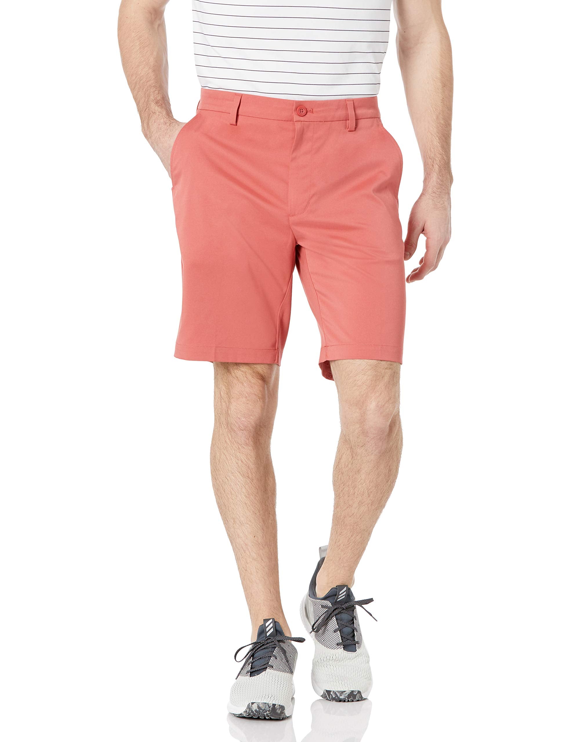 Amazon Essentials Men's Classic-Fit Stretch Golf Shorts with Moisture-Wicking, Active Waistband