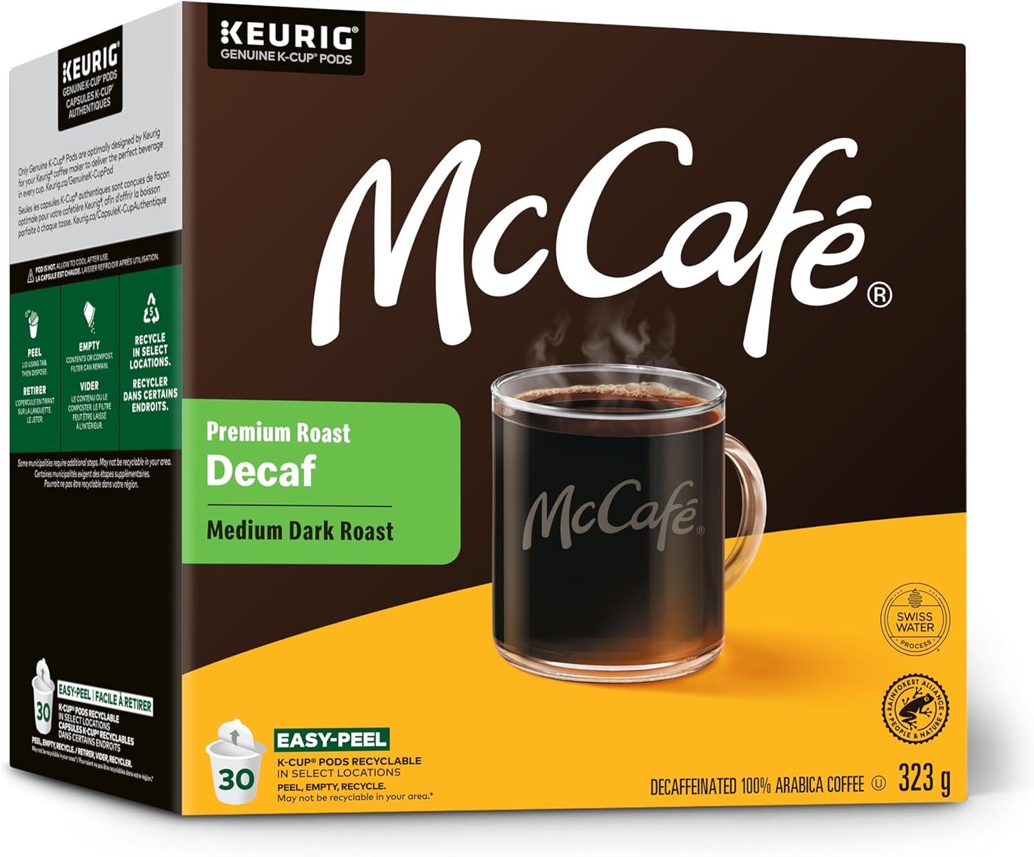 McCafe Premium Medium Dark Roast K-Cup Coffee Pods, 48 Count, For Keurig Coffee Makers