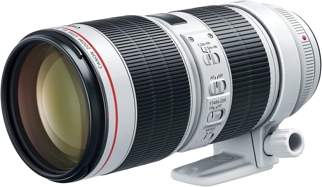 Canon EF 70-200mm f/2.8L IS III USM Telephoto Lens for Canon Digital SLR Cameras, White - 3044C002