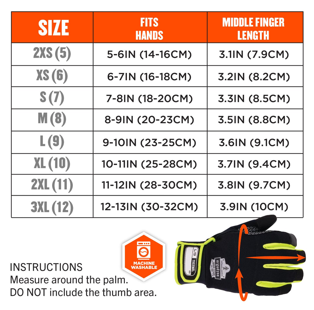 Ergodyne Unisex Adult Proflex 850 Insulated Freezer Gloves