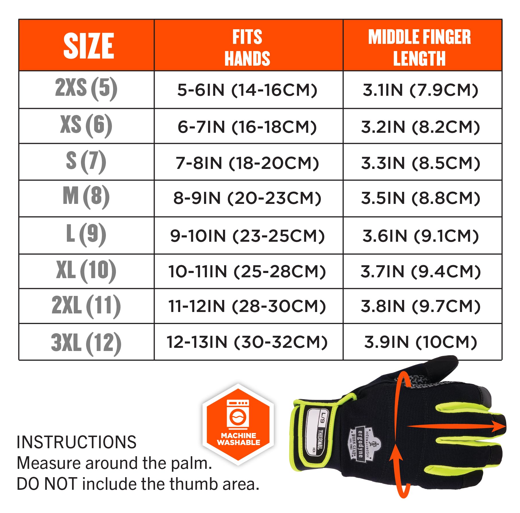 Ergodyne Unisex Adult Proflex 850 Insulated Freezer Gloves