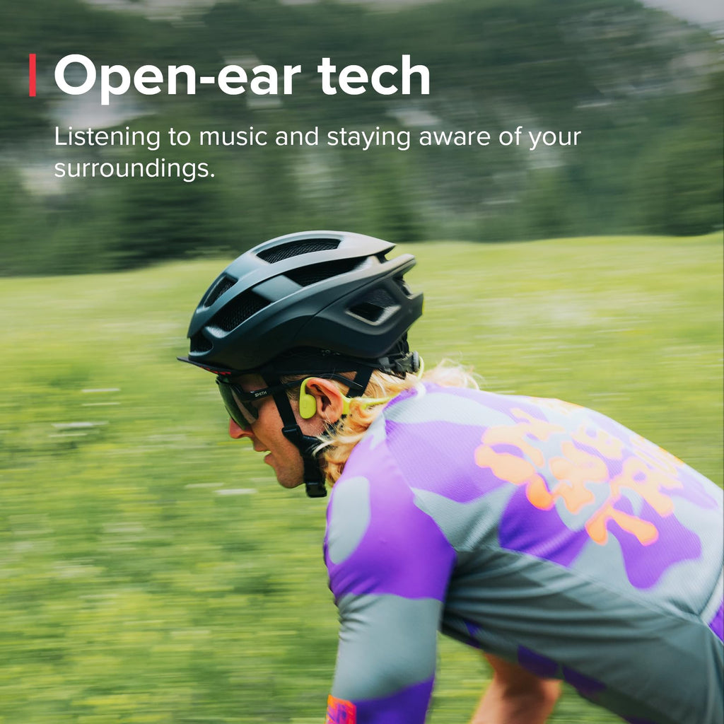 SUUNTO Sonic Open-Ear Bone Conduction Sports Headphone, Bluetooth Wireless Headset w/Enhanced Bass & Multipoint Connection, 10H Playtime w/Fast Charging, Built-in Dual Mics, Waterproof & Lightweight
