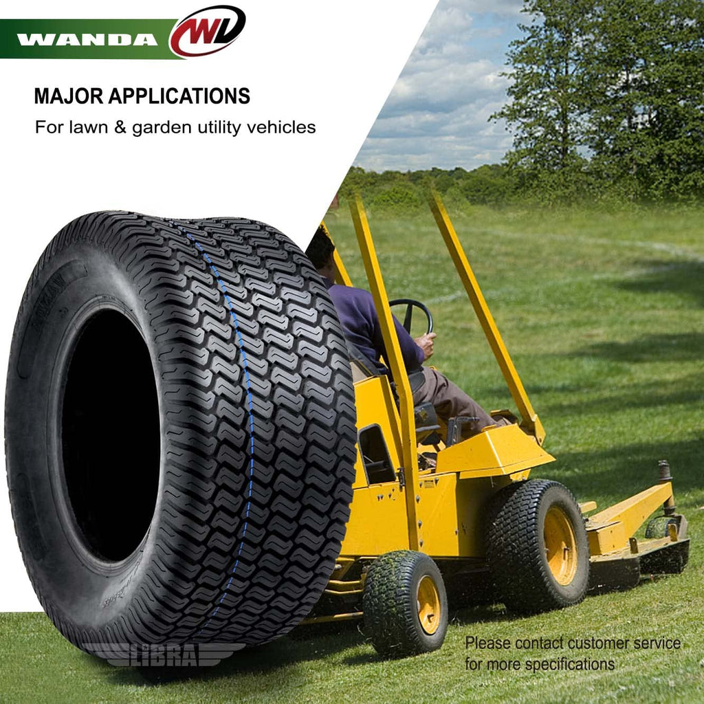 WANDA 11x4-5 Zero Turn Lawn Mower Utility Cart Turf Tire 11x4x5 11x4.00-5/4 Ply - 13204