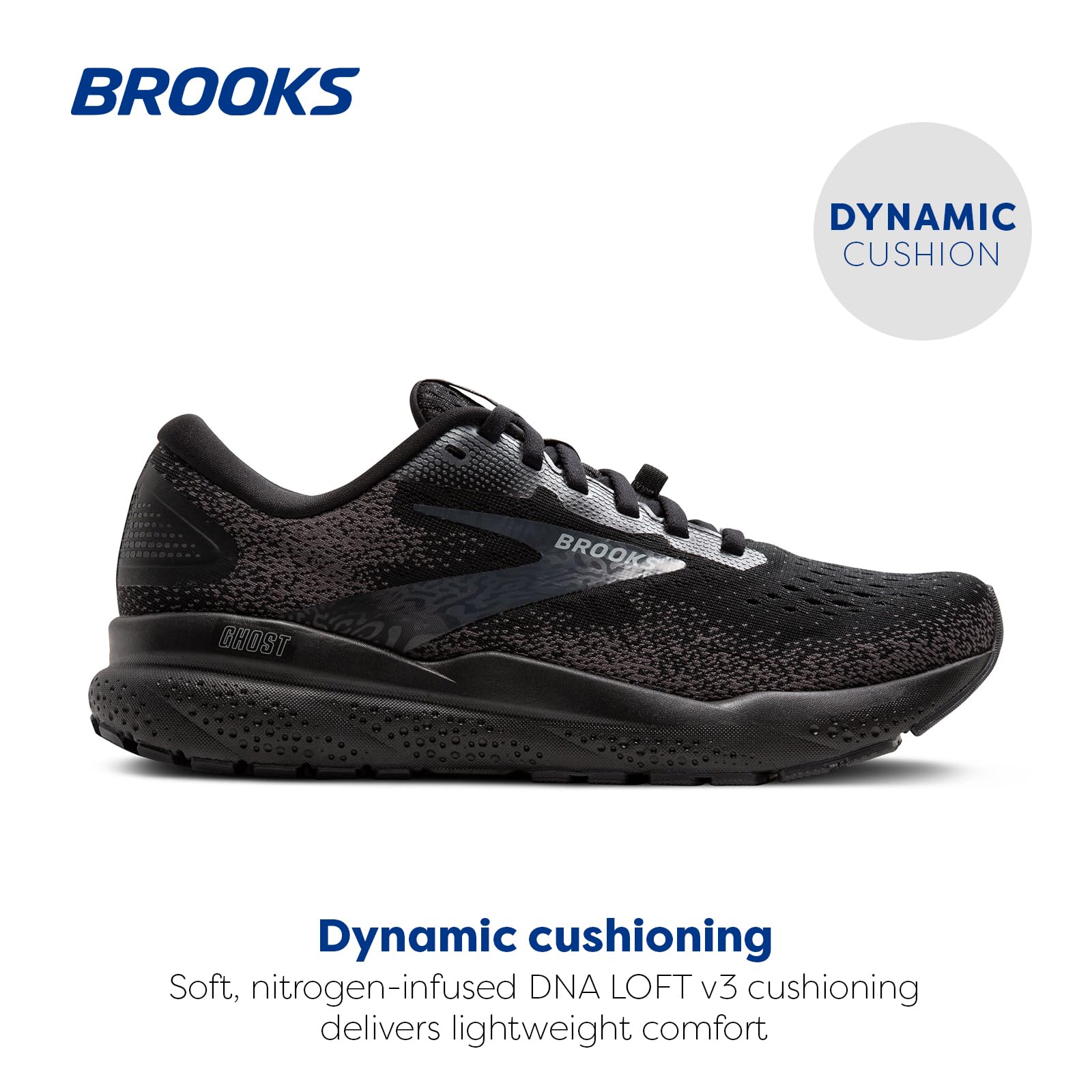 Brooks Men's Ghost 16 GTX Waterproof Neutral Running Shoe