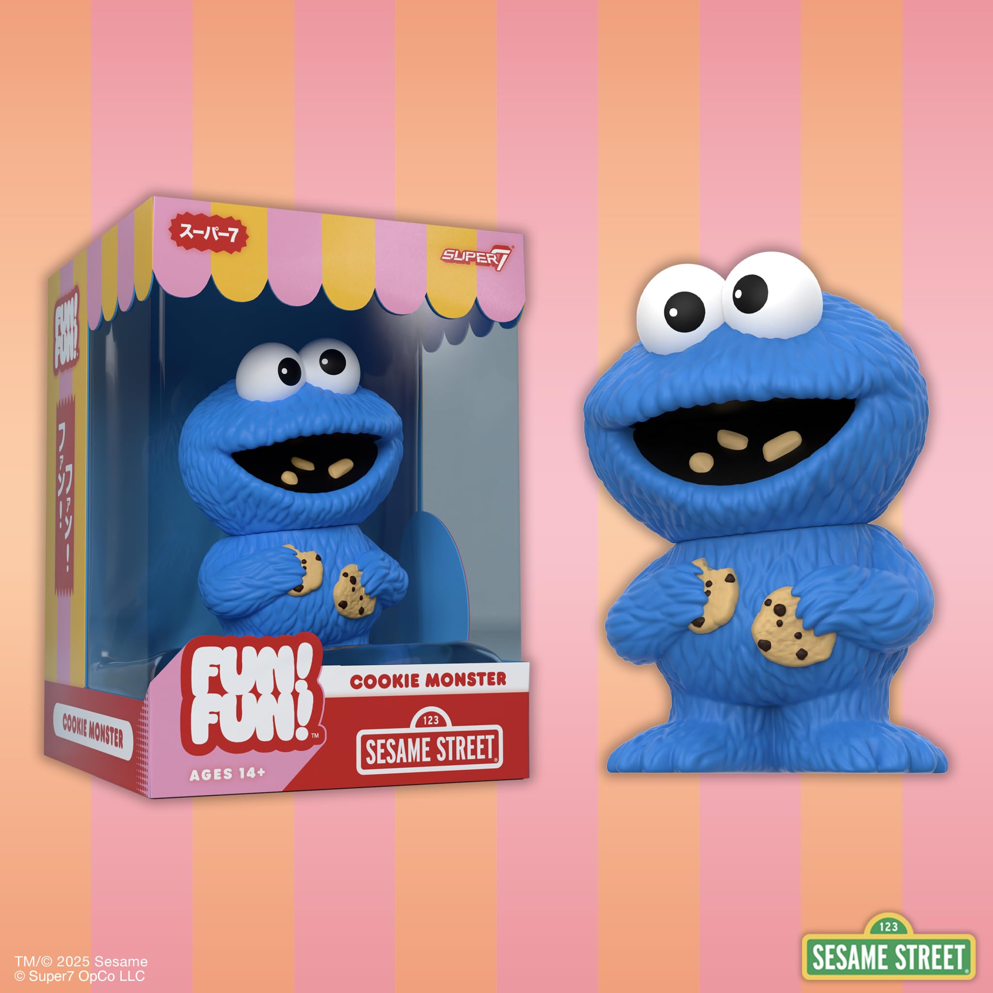 Super7 Fun! Fun! Peanuts Snoopy (Puffy Coat) Vinyl Figure - 5" Peanuts Action Figure - Classic Cartoon Fans Collectibles & Retro Toys - Cartoon Model for Collectors & Display Figurine - Comic Strips