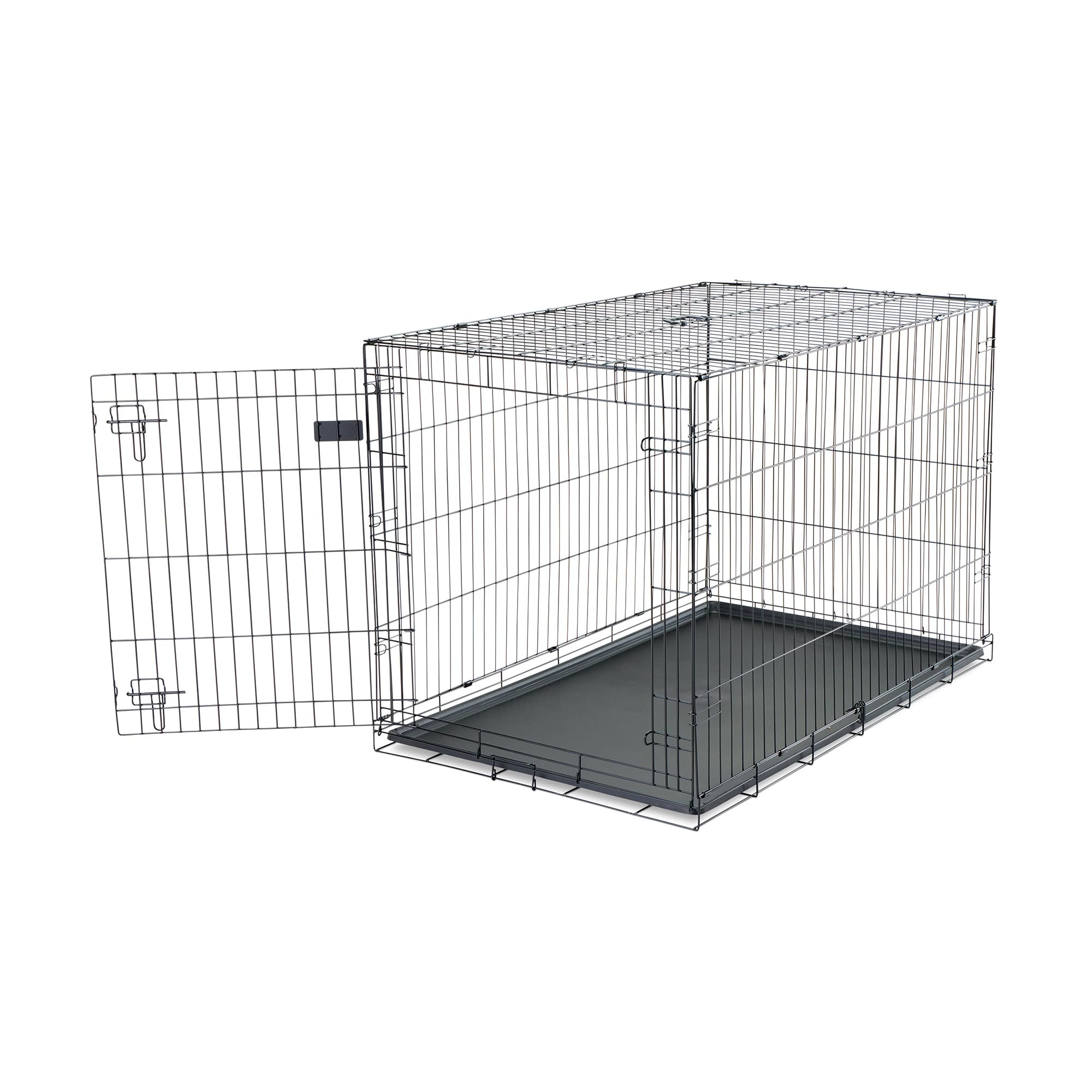 Carlson Secure and Compact Double Door Metal Dog Crate, Medium with Divider Panel