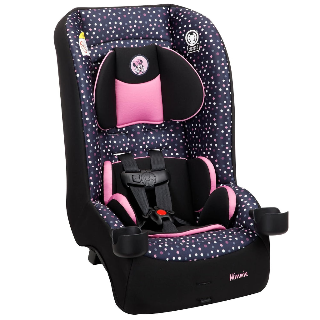 Disney Baby Jive 2 in 1 Convertible Car Seat, Minnie Dot Party
